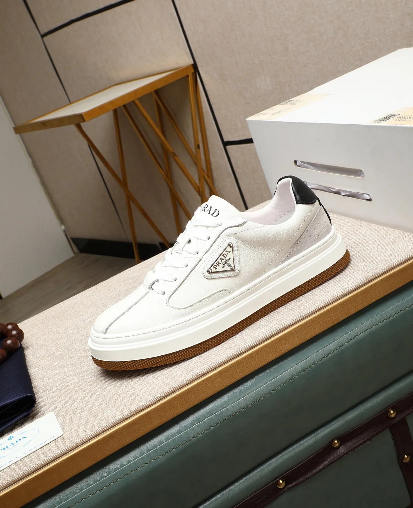Men's shoes 💰440 🌹🌹[PRADA—Prada] 2025 latest model 🙈original replica! 👟👟👟Available here. The workmanship is top-notch. The upper is made from Italy. 🇮🇹Imported first-layer cowhide. ❗️Breathable genuine leather lining @Suitable for travel. The original version has an enlarged engraved sole, making it suitable for all kinds of travels, showing low-key luxury. Let quality speak for itself. Color: Size: 38-45